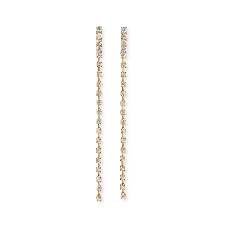Linear Drop Earrings