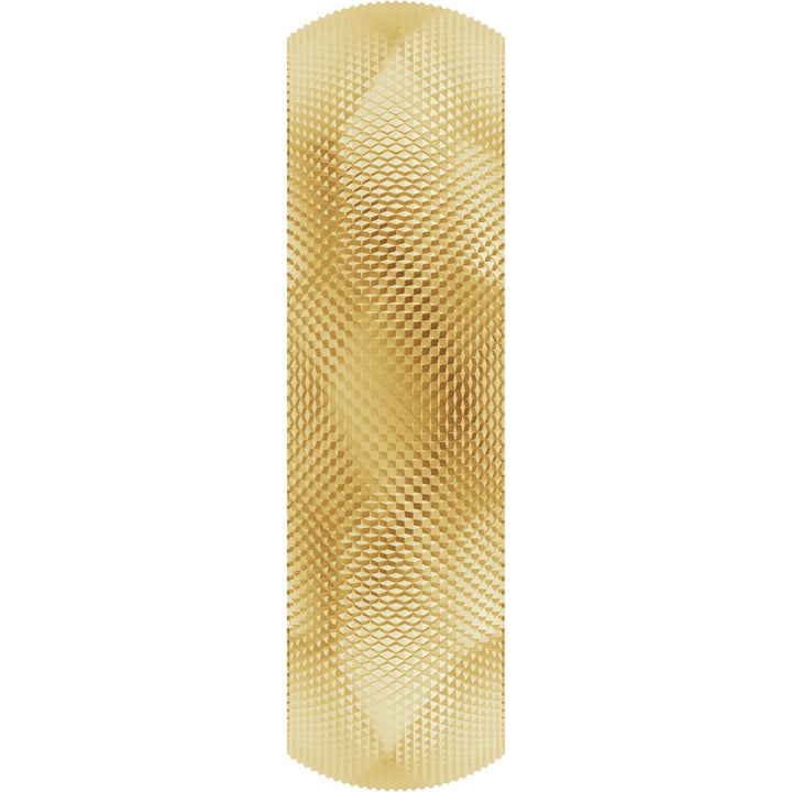 14K Half Round Knurl Design Band