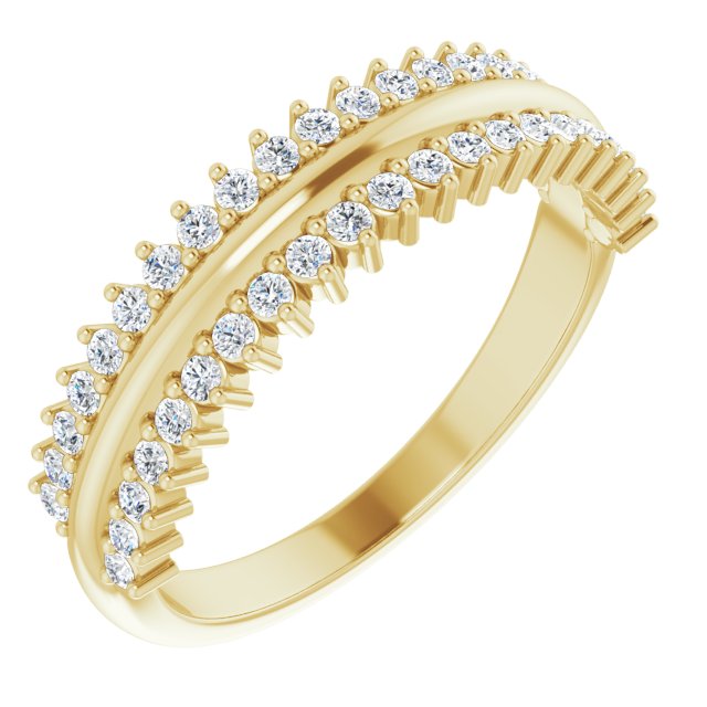 14K 1/3 CTW Natural Diamond Anniversary Band