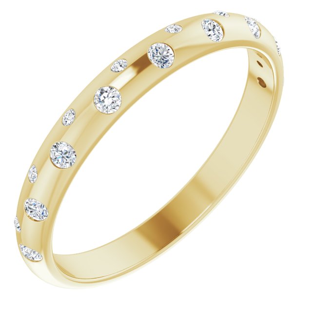 14K 1/6 CTW Natural Diamond Anniversary Band