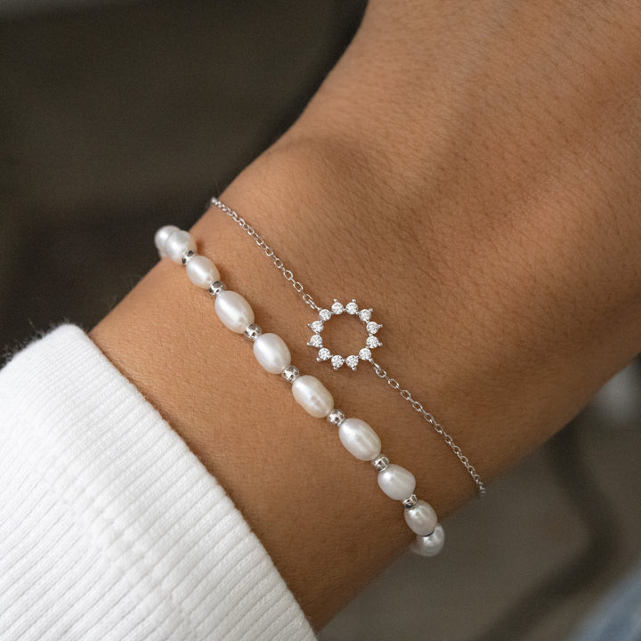 Freshwater Pearl Beaded Bracelet