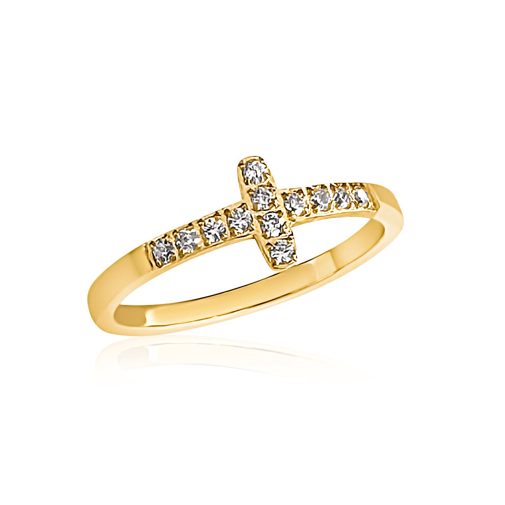 Sideways Cross Ring