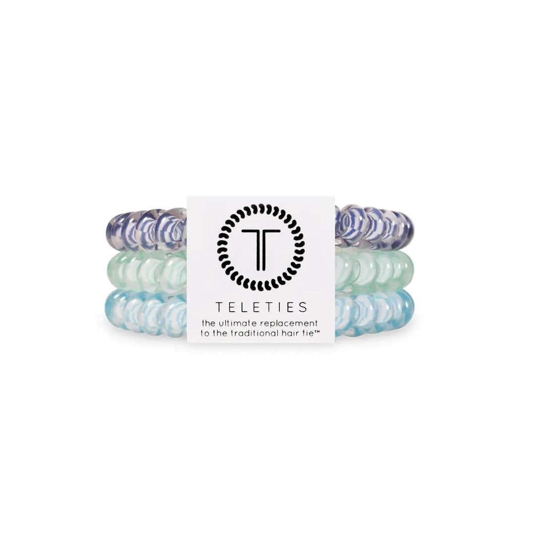 Small Spiral Hair Coil | Totally Turquoise