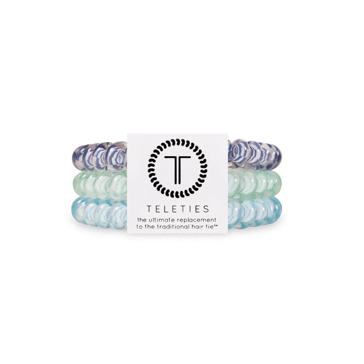 Small Spiral Hair Coil | Totally Turquoise