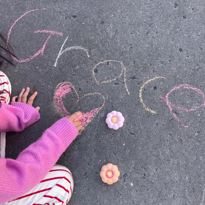 Flower Sidewalk Chalk