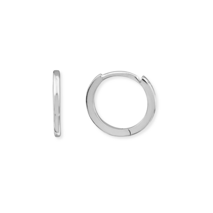 14K Mini Round Huggie