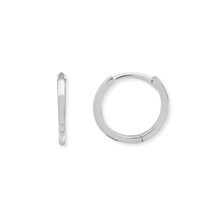 14K Mini Round Huggie