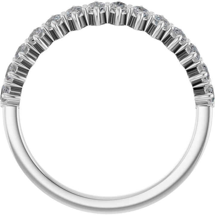 14K Marquise Diamond Anniversary Band