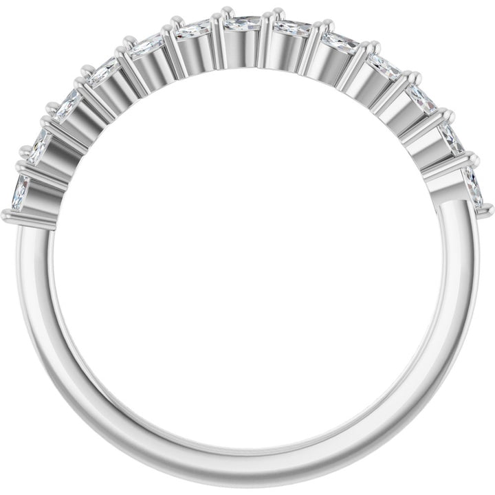 14K Diamond Marquise Anniversary Band