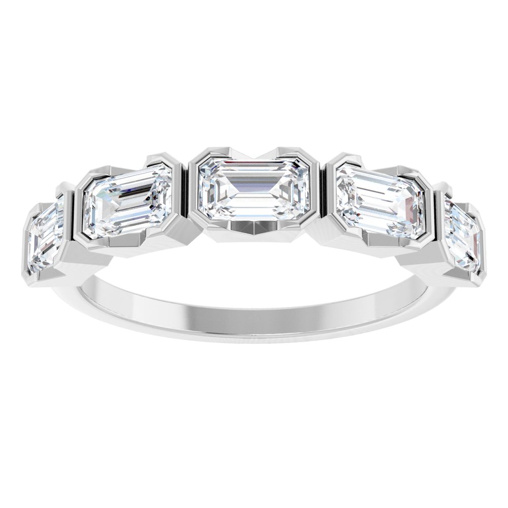 14K 1 3/4 CTW Lab Grown Diamond Anniversary Band