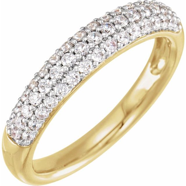 14K 1/2 CTW Lab Grown Diamond Ring-Embark Fine Jewelry