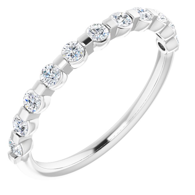 14K 1/3 CTW Natural Diamond Petite Anniversary Band