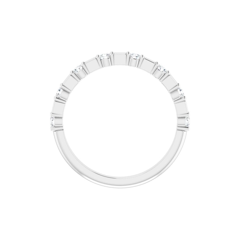 14K 1/4 CTW Natural Diamond Anniversary Band