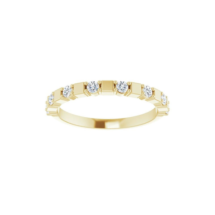 14K 1/4 CTW Natural Diamond Anniversary Band