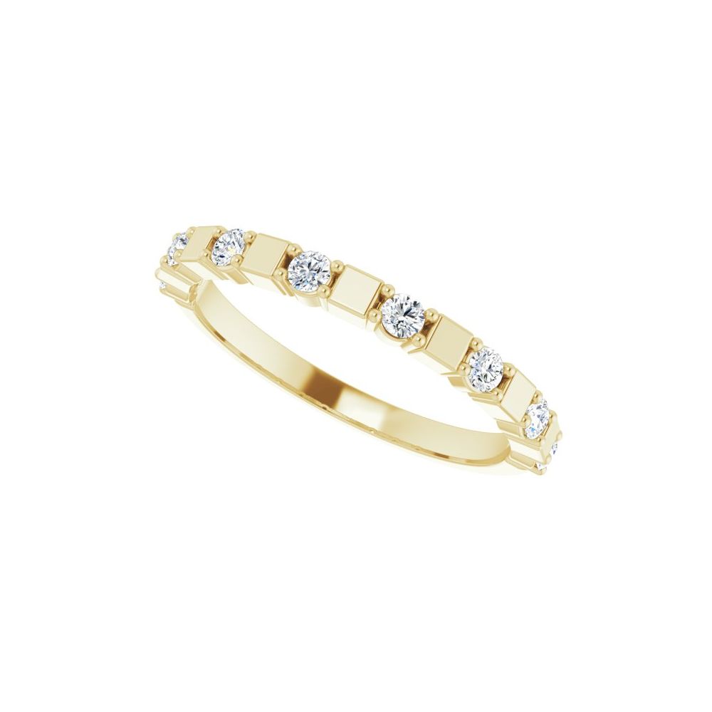 14K 1/4 CTW Natural Diamond Anniversary Band
