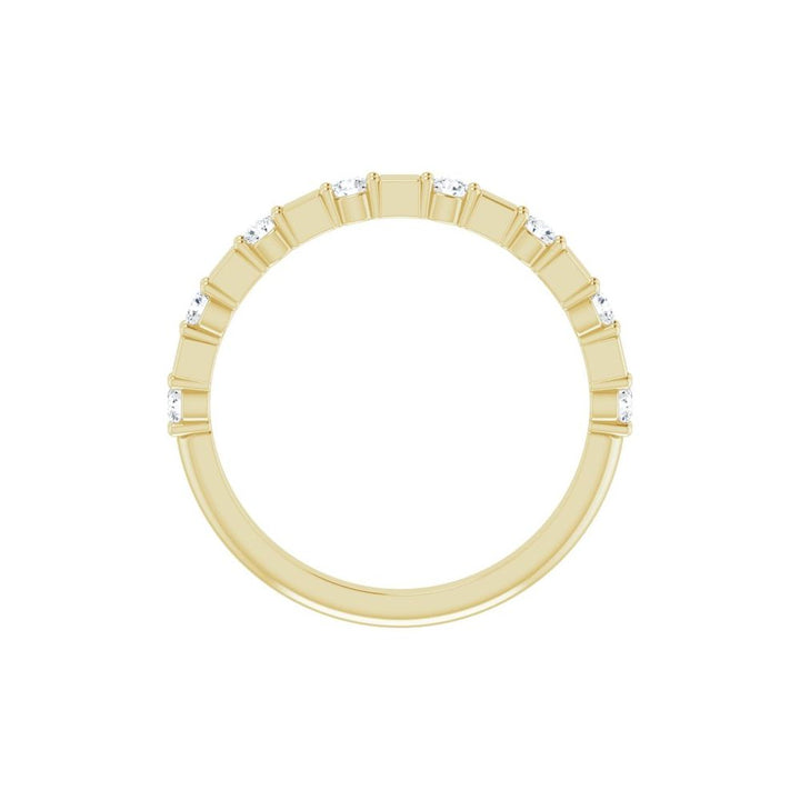 14K 1/4 CTW Natural Diamond Anniversary Band