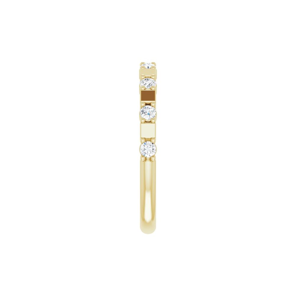 14K 1/4 CTW Natural Diamond Anniversary Band