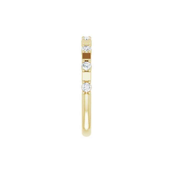 14K 1/4 CTW Natural Diamond Anniversary Band