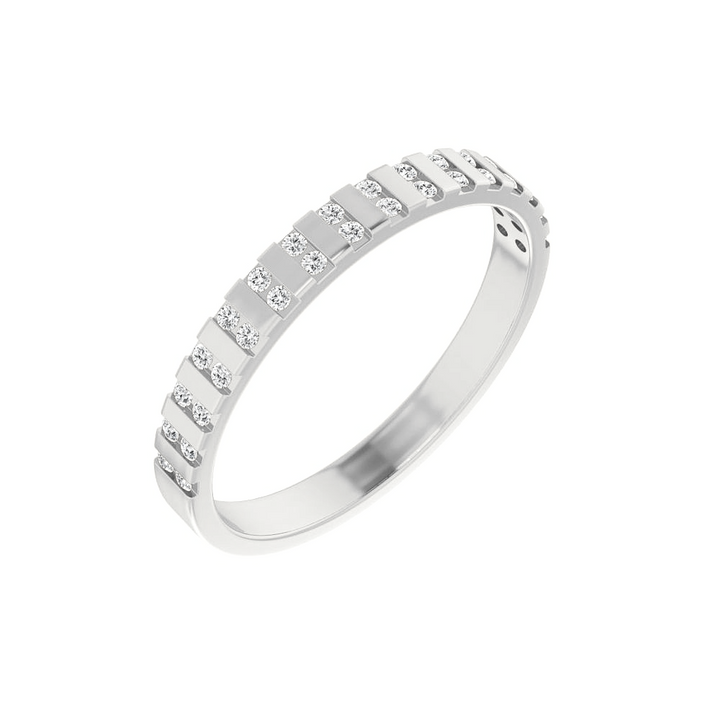 14K 1/8 CTW Natural Diamond Anniversary Band