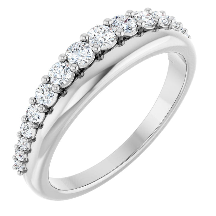 14K 3/8 CTW Diamond Anniversary Band
