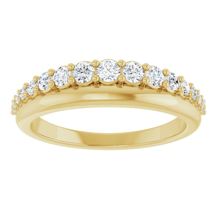 14K 3/8 CTW Diamond Anniversary Band