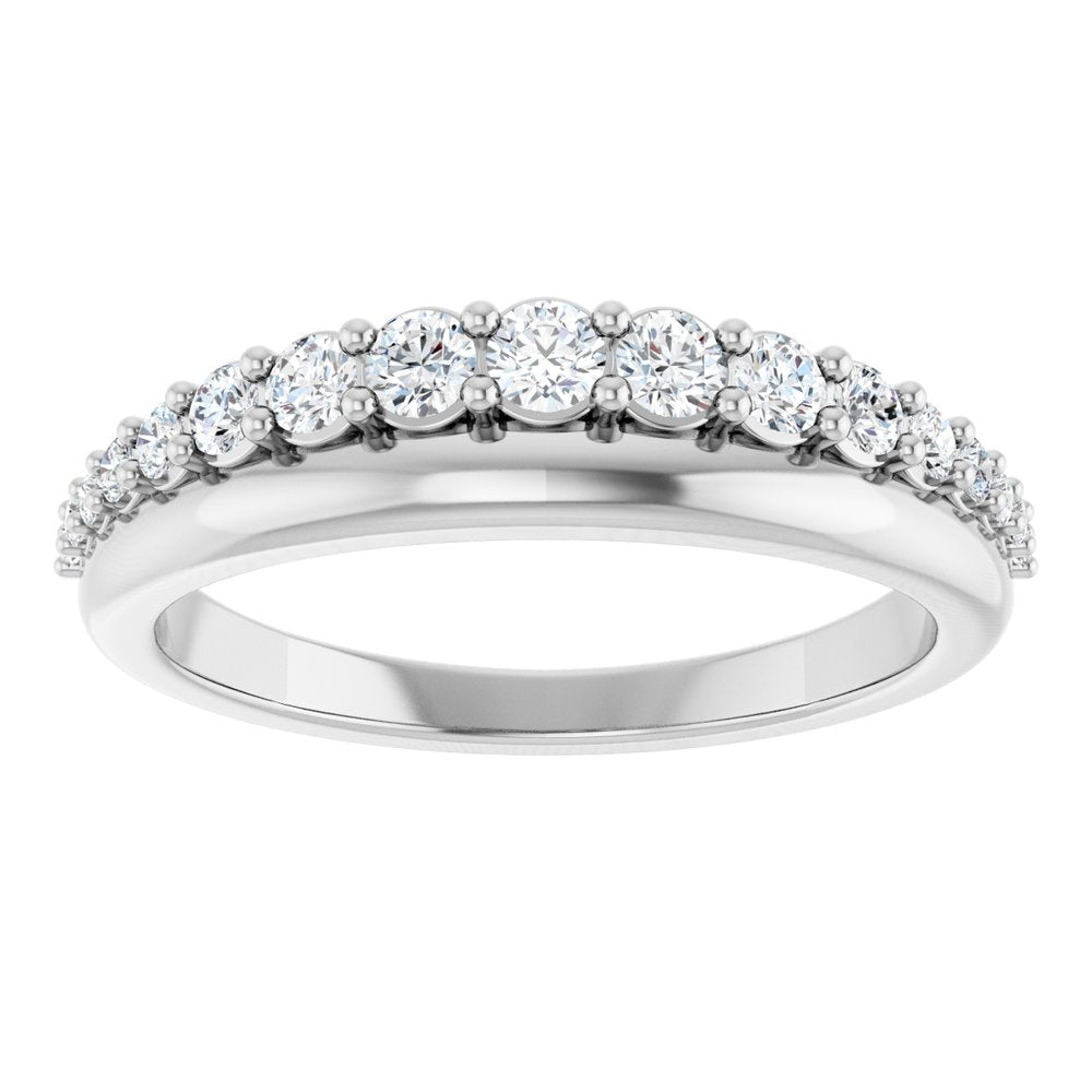 14K 3/8 CTW Diamond Anniversary Band