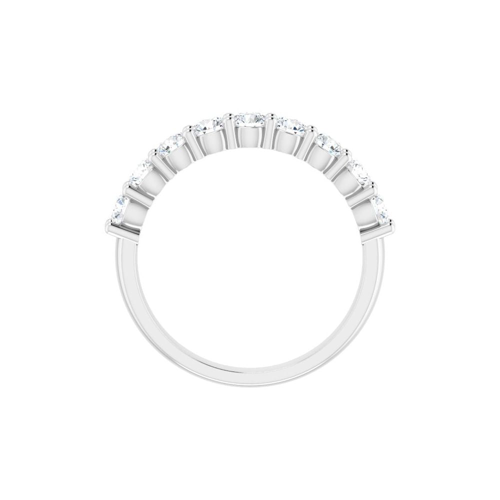 14K 9/10 CTW Lab Grown Diamond Anniversary Band