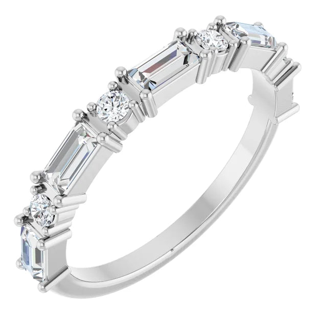 14K Birthstone &amp; Diamond Birthstone Ring