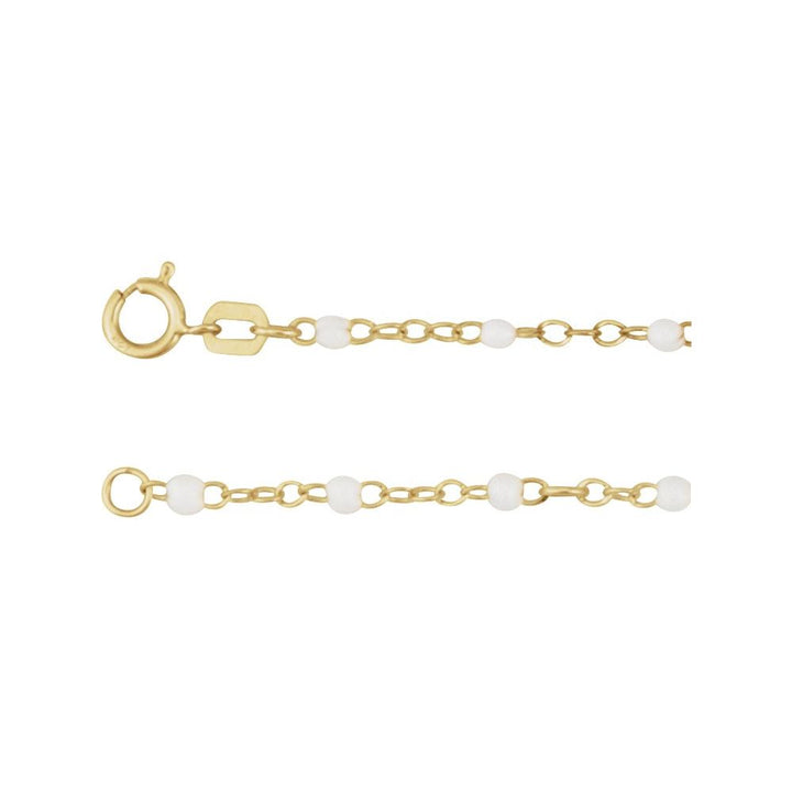 14K Colored Enamel Bead Bracelet-Embark Fine Jewelry