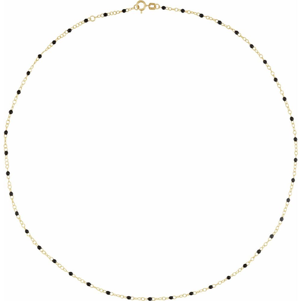 14K Colored Enamel Bead Bracelet-Embark Fine Jewelry