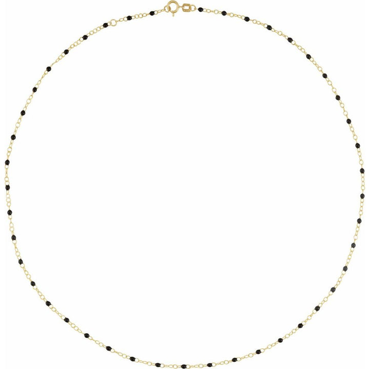 14K Colored Enamel Bead Bracelet-Embark Fine Jewelry