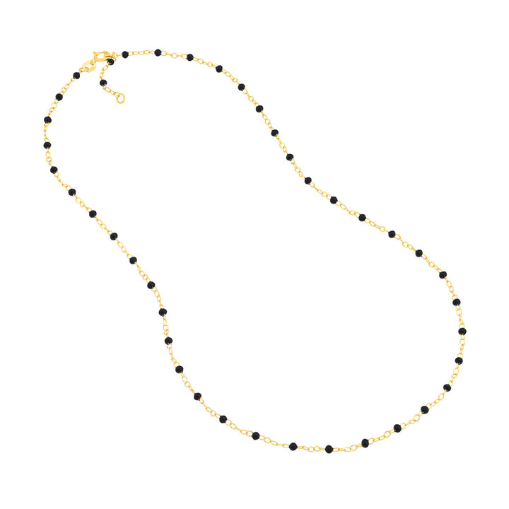 14K Colored Enamel Bead Necklace-Embark Fine Jewelry