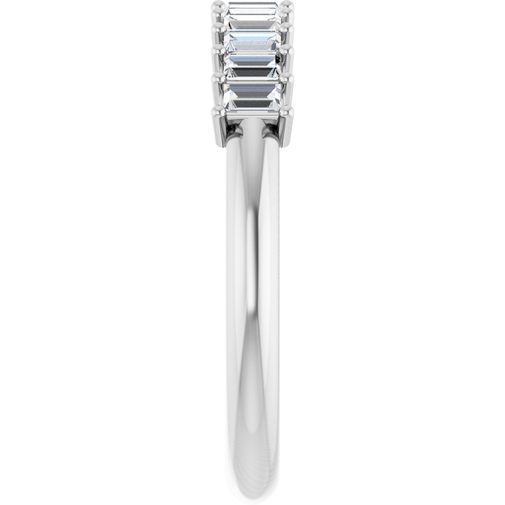 14K Diamond Baguette Anniversary Band
