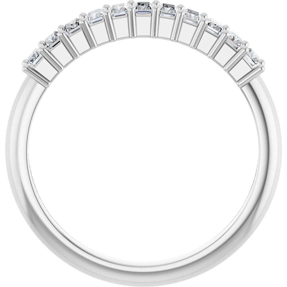 14K Diamond Baguette Anniversary Band