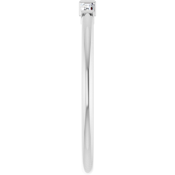 14K Diamond Baguette Trio Ring