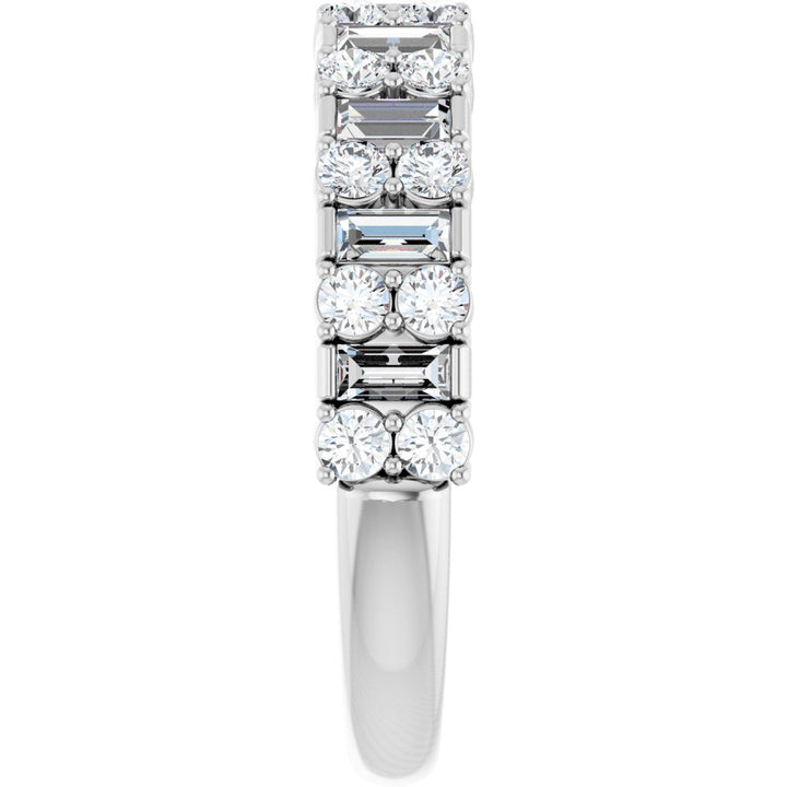 14K Diamond Stacked Anniversary Band