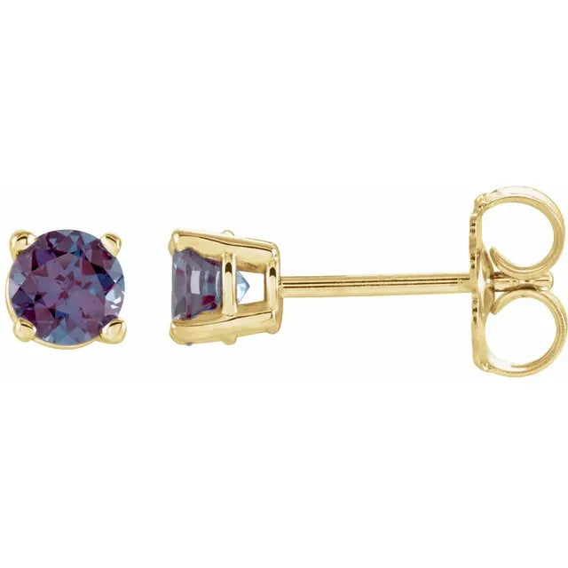 14K Essential Gemstone Studs