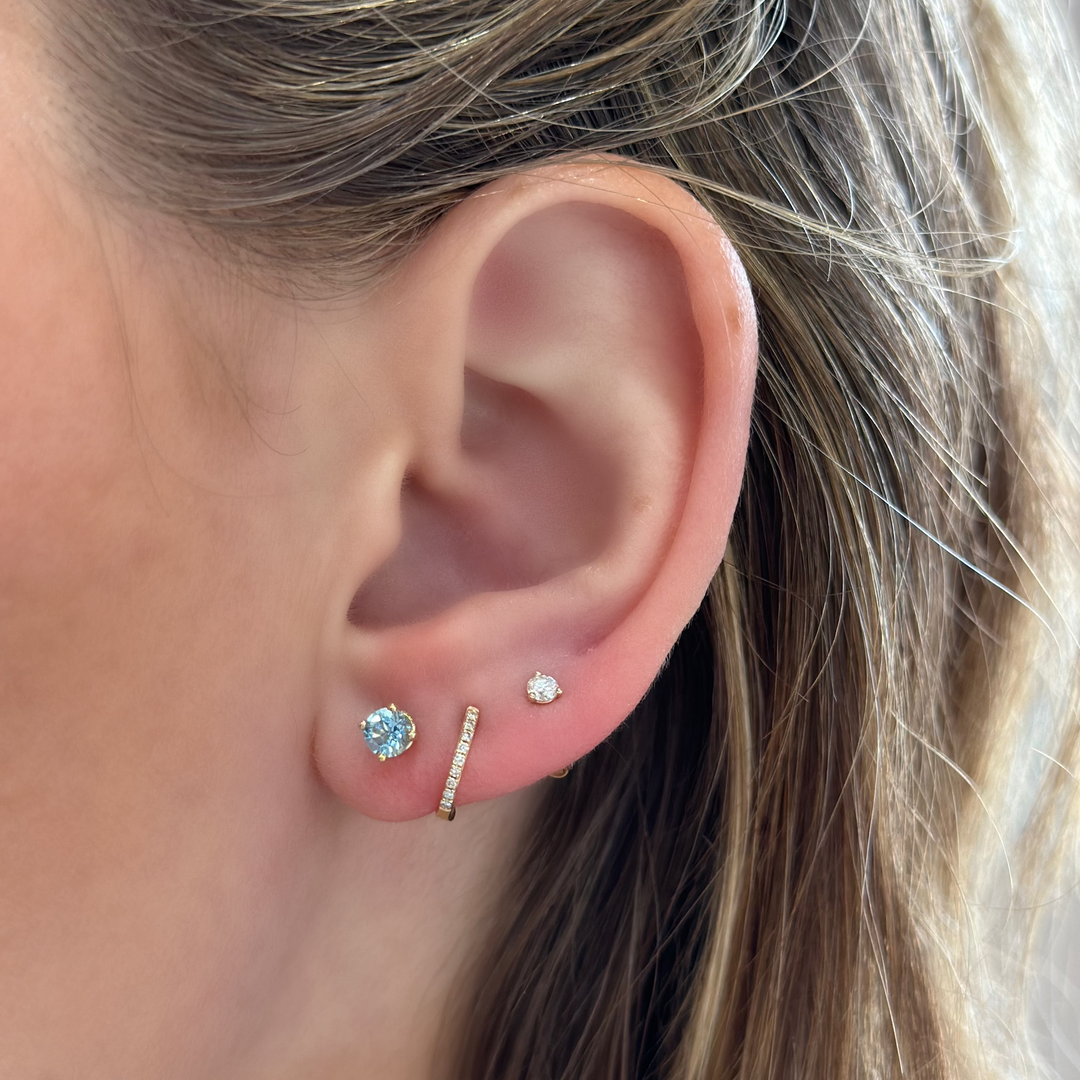 14K Essential Gemstone Studs