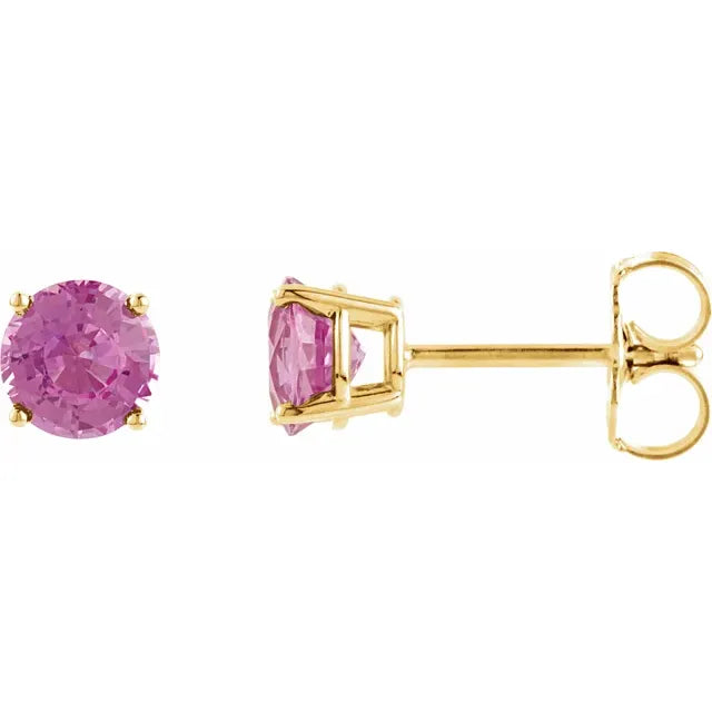 14K Essential Gemstone Studs