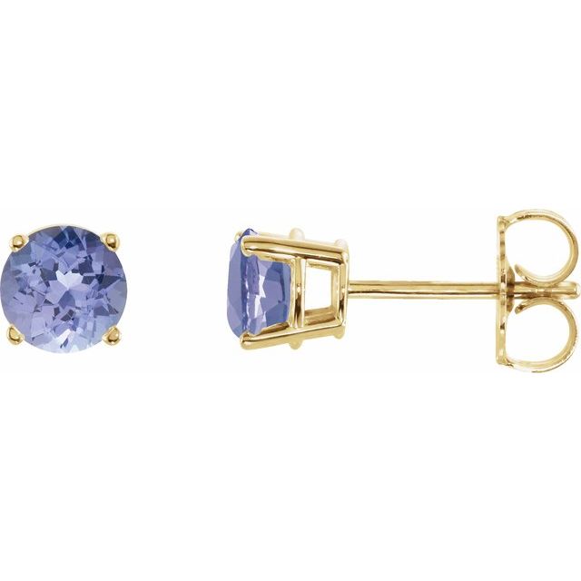 14K Essential Gemstone Studs
