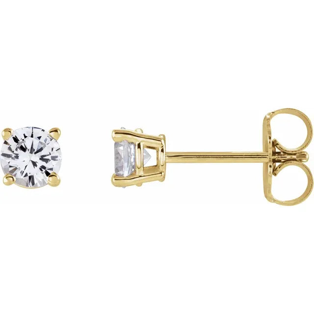 14K Essential Gemstone Studs