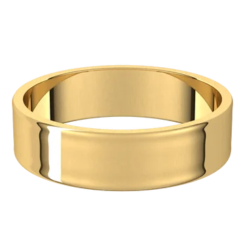 14K Flat Ultra-Light Band
