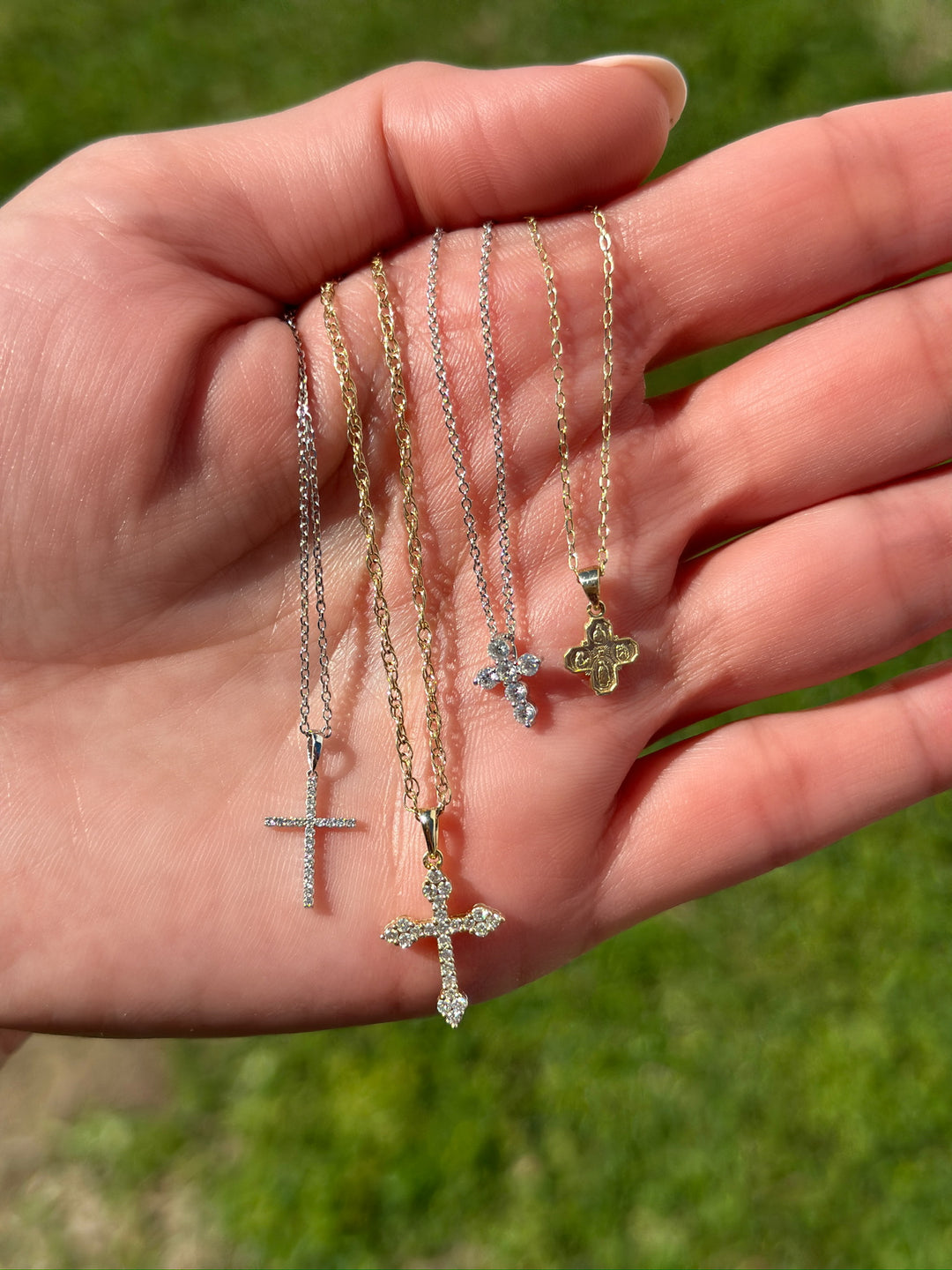14K Four-Way Cross Medal