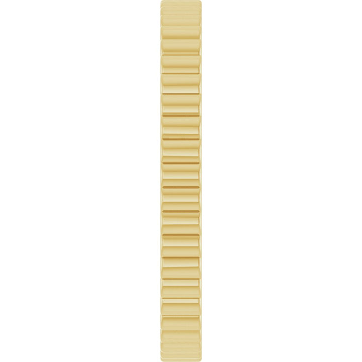 14K Grooved Band