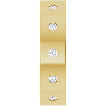 14K Gypsy-Set Diamond Band-Embark Fine Jewelry