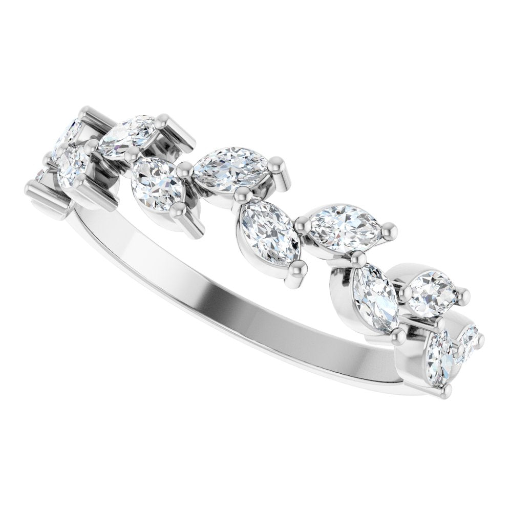 14K Marquise Diamond Anniversary Band-Embark Fine Jewelry