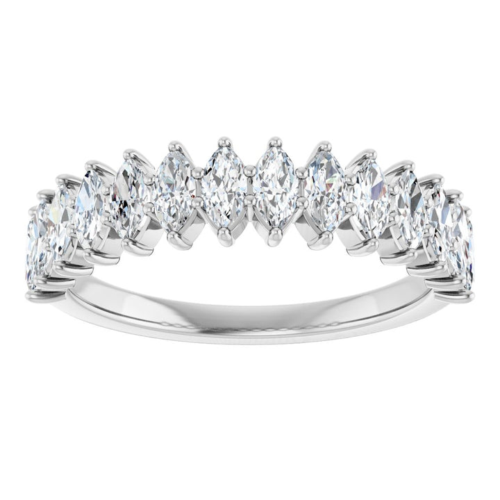 14K Marquise Diamond Anniversary Band-Embark Fine Jewelry