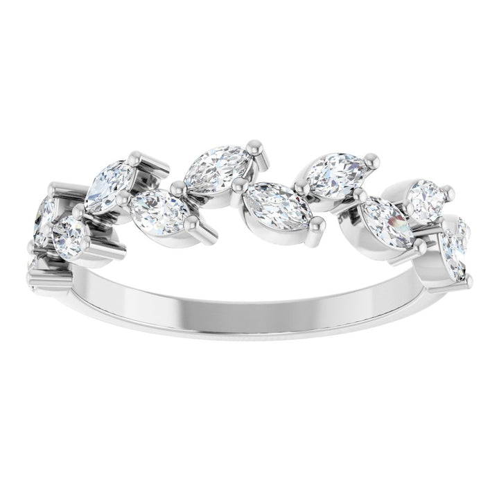 14K Marquise Diamond Anniversary Band