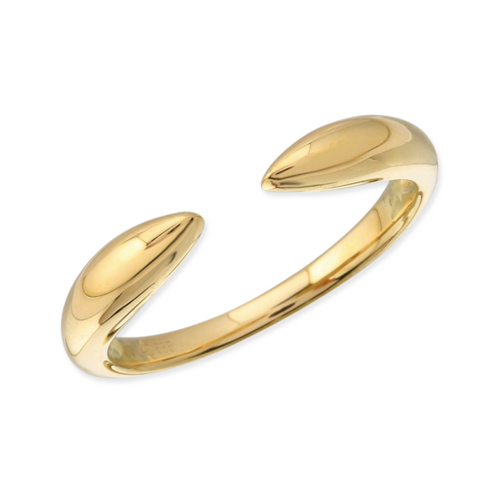 14K Open Claw Ring