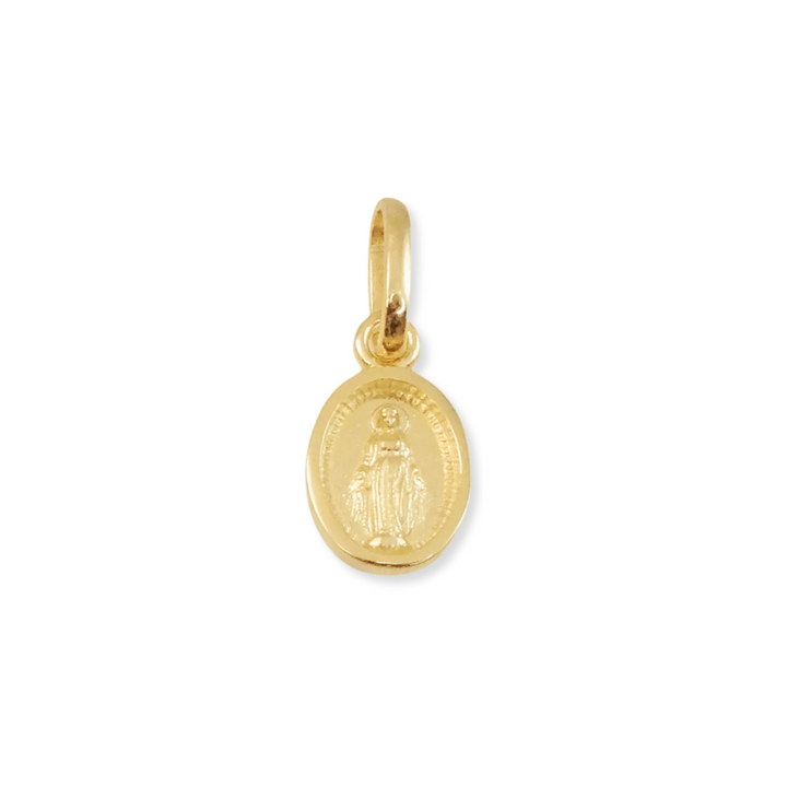 14K Oval Miraculous Medal